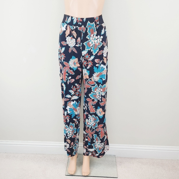 I.N.C International Concepts floral print wide leg pants - Picture 2 of 8
